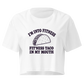 Fit’ness Taco in My Mouth Relaxed Crop Top