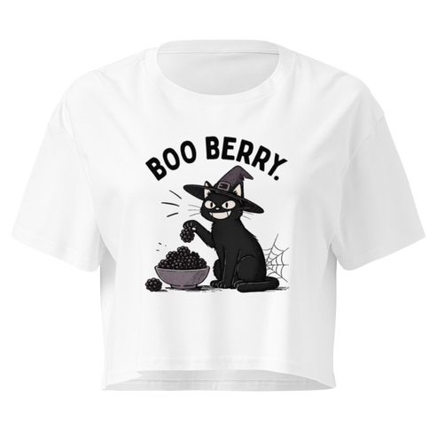 Boo Berry Relaxed Crop Top