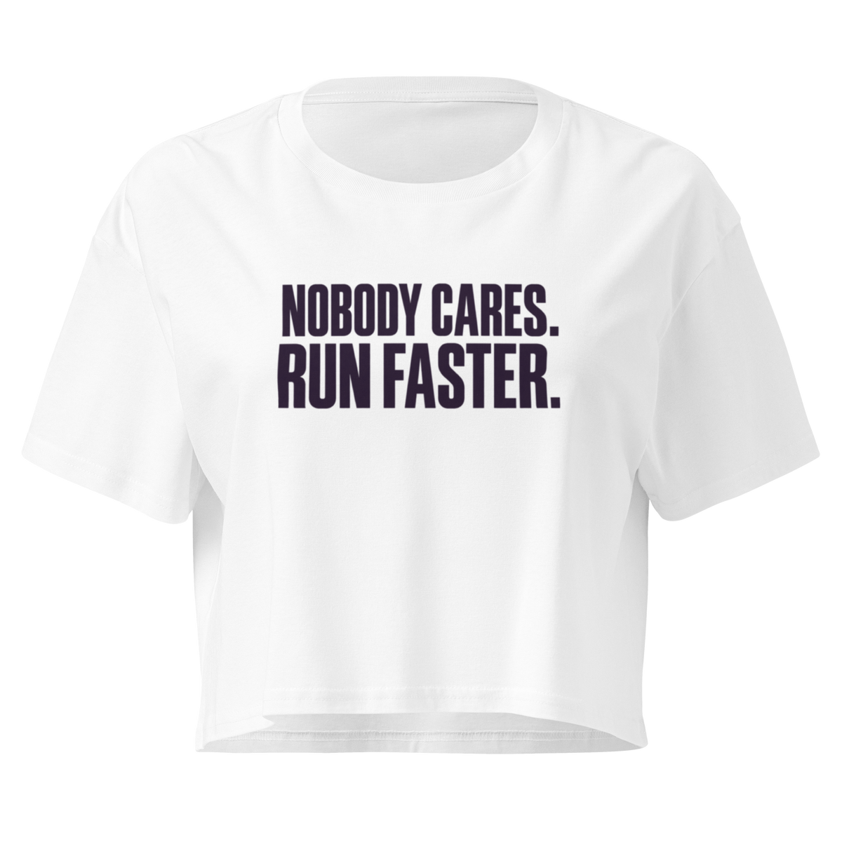 Run Faster Relaxed Crop Top