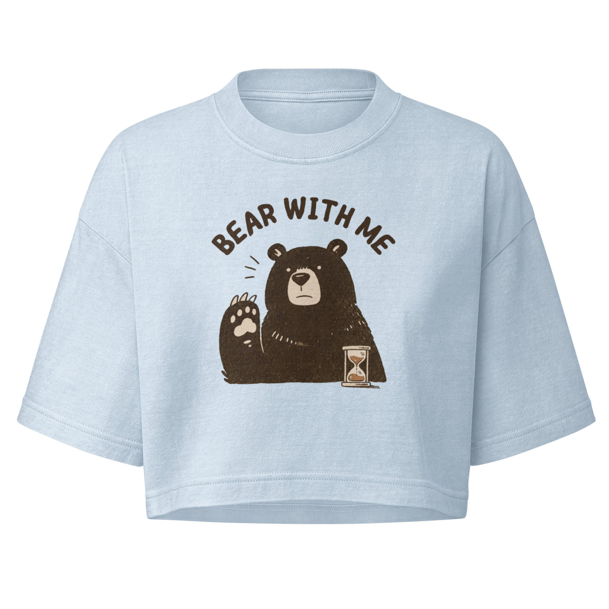Bear with Me Boxy Crop Top