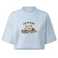 Leaf Me Alone (Fox) Boxy Crop Top