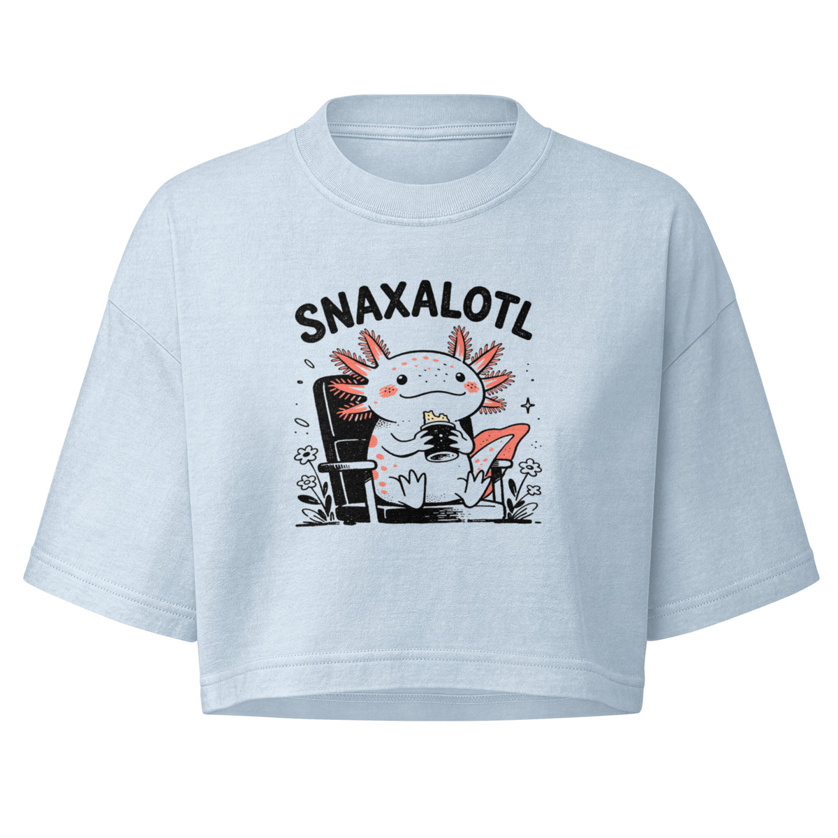 Snaxalotl Boxy Crop Top