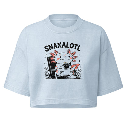 Snaxalotl Boxy Crop Top