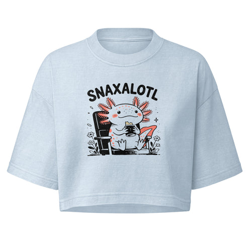 Snaxalotl Boxy Crop Top