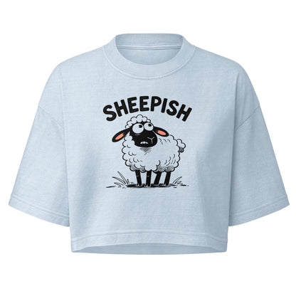 Sheepish Boxy Crop Top