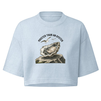 Moister Than an Oyster Boxy Crop Top