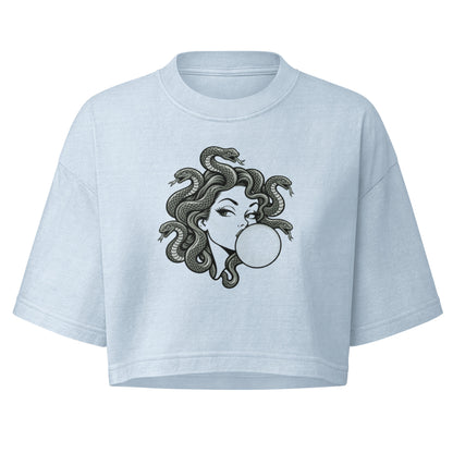 Medusa Boxy Crop Top