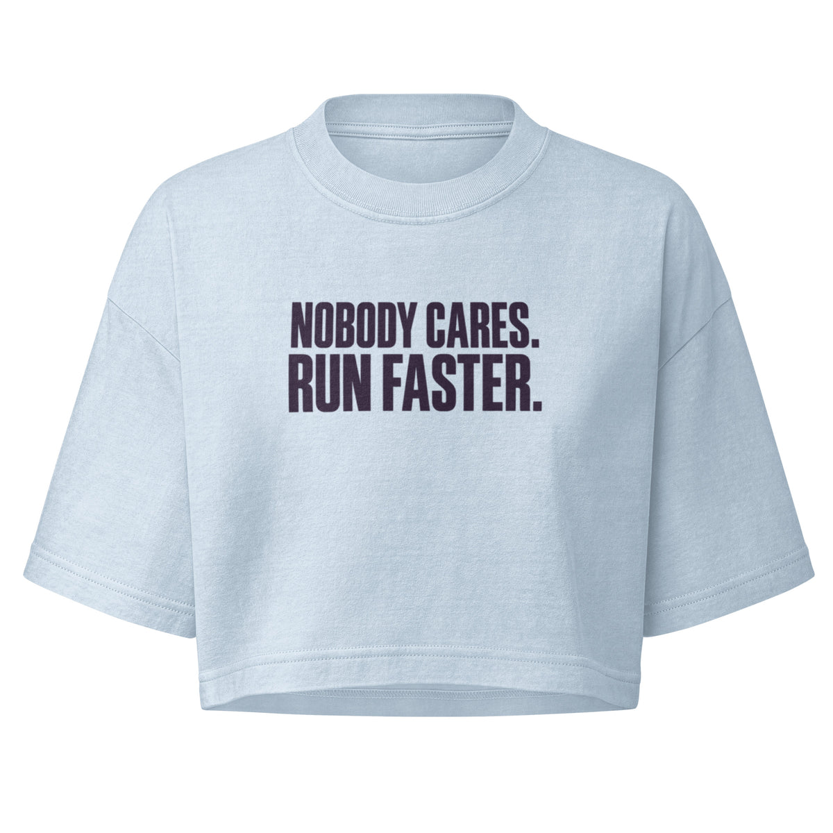 Run Faster Boxy Crop Top