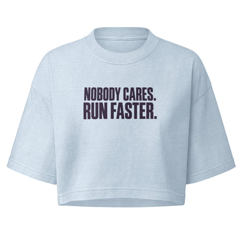Run Faster Boxy Crop Top