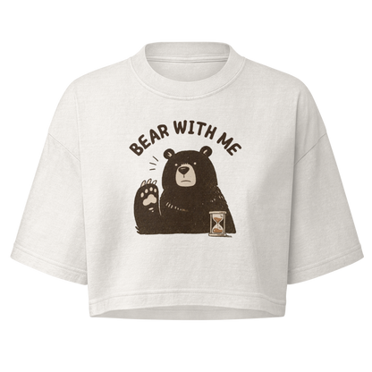 Bear with Me Boxy Crop Top