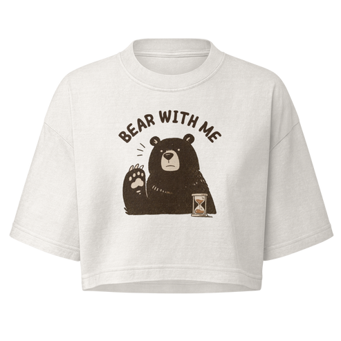 Bear with Me Boxy Crop Top