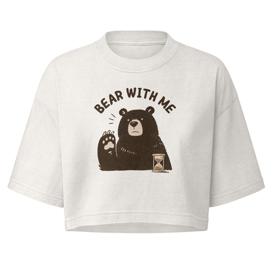 Bear with Me Boxy Crop Top