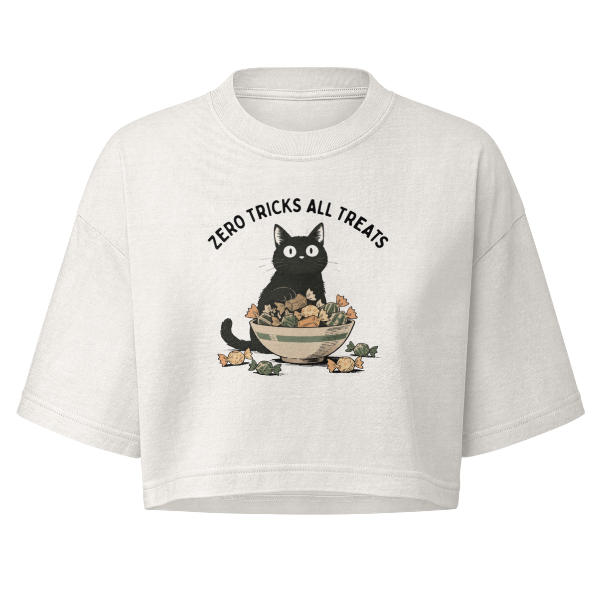 Zero Tricks All Treats Boxy Crop Top