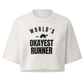 World's Okayest Runner Boxy Crop Top