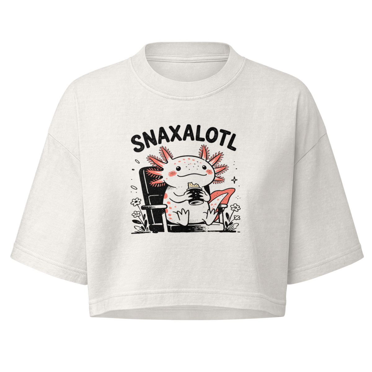Snaxalotl Boxy Crop Top