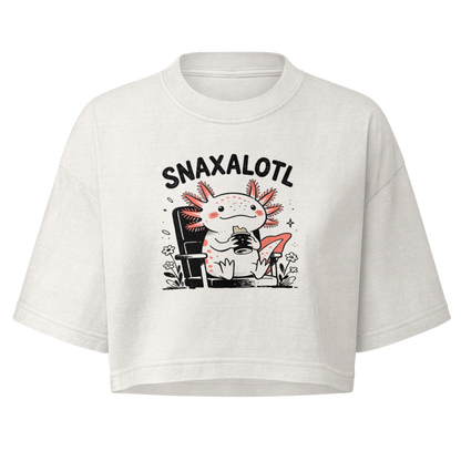 Snaxalotl Boxy Crop Top