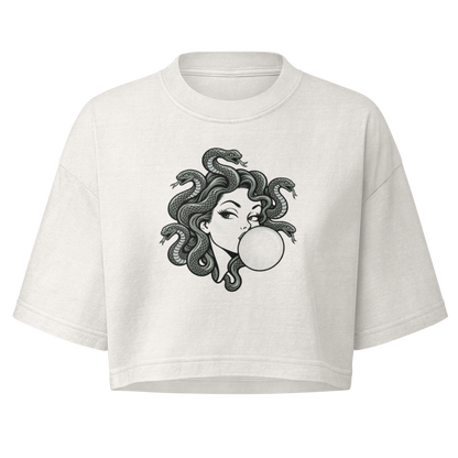 Medusa Boxy Crop Top