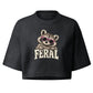Feral Raccoon Boxy Crop Top