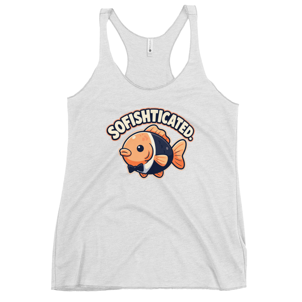 Sofishticated Tank Top - Heather White