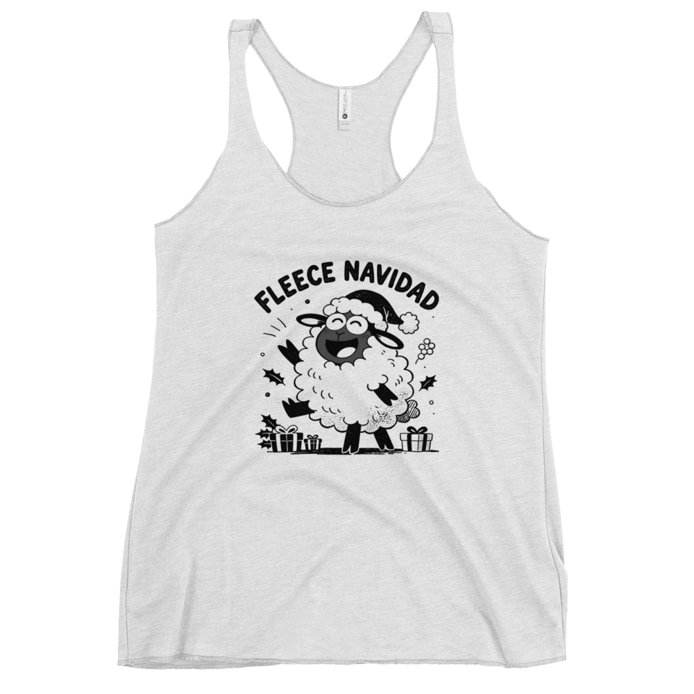 Fleece Navidad Tank Top