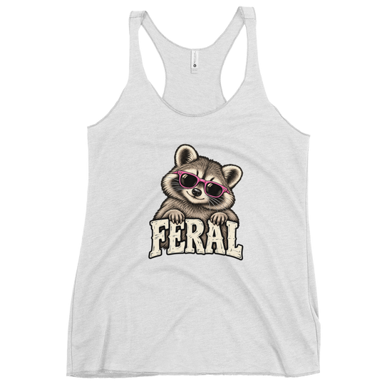 Feral Raccoon Tank Top