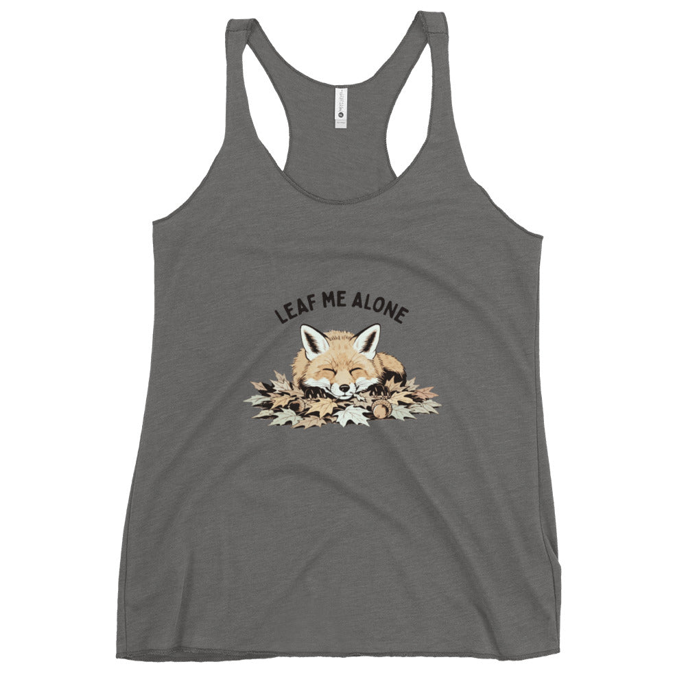 Leaf Me Alone (Fox) Tank Top
