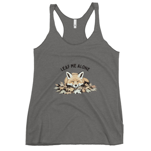 Leaf Me Alone (Fox) Tank Top