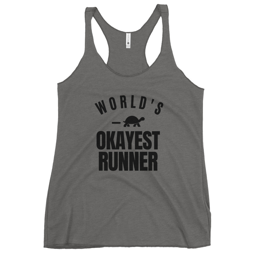 World's Okayest Runner Tank Top