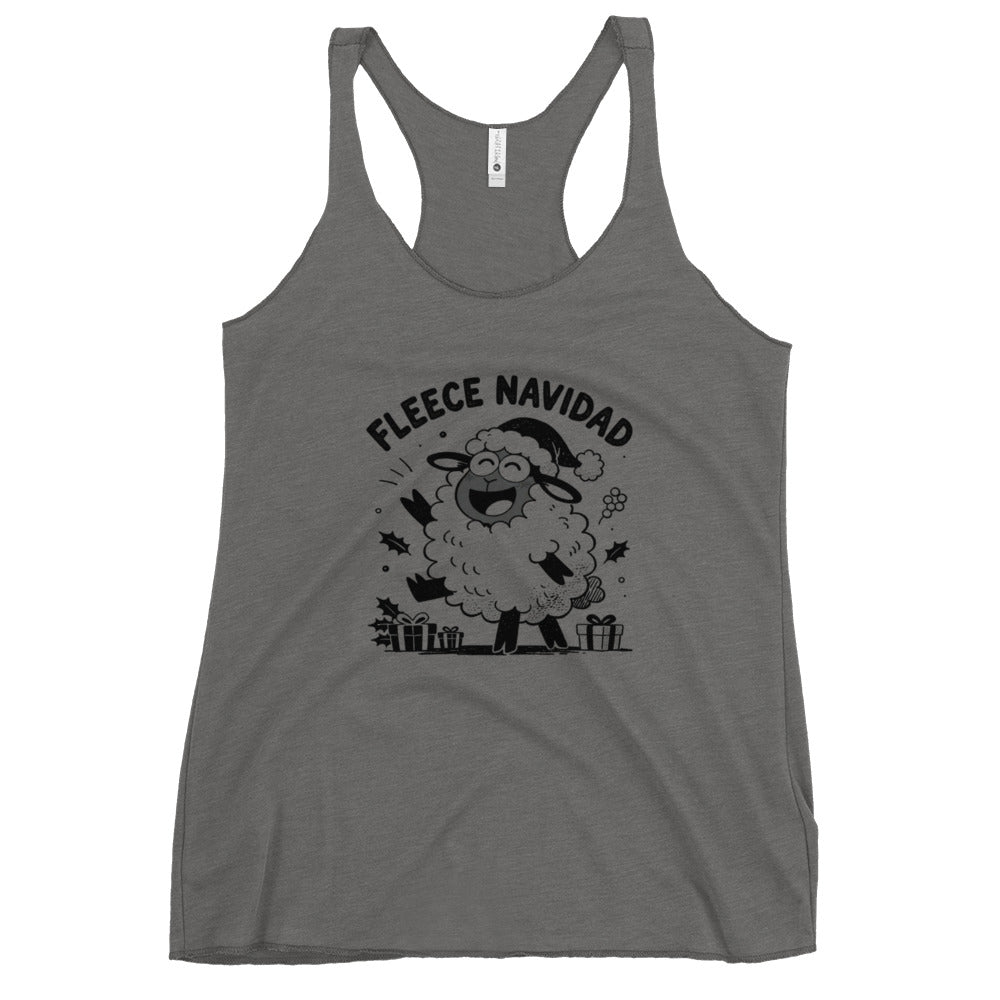Fleece Navidad Tank Top