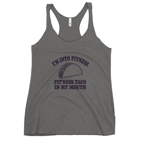 Fit’ness Taco in My Mouth Tank Top