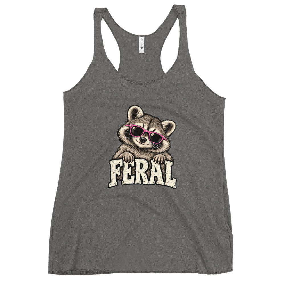 Feral Raccoon Tank Top