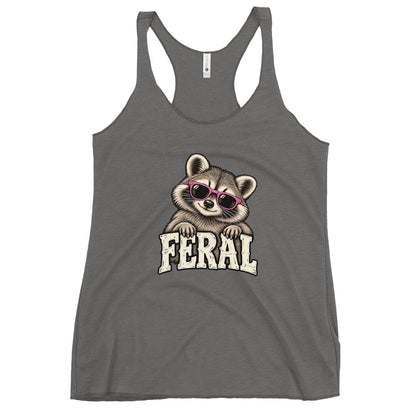 Feral Raccoon Tank Top