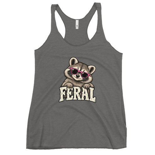 Feral Raccoon Tank Top