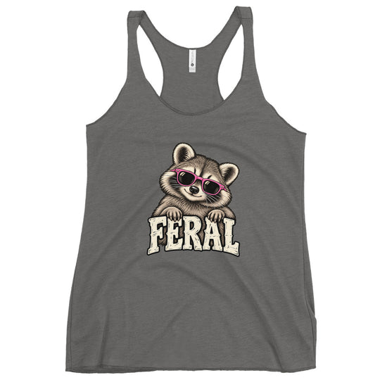 Feral Raccoon Tank Top