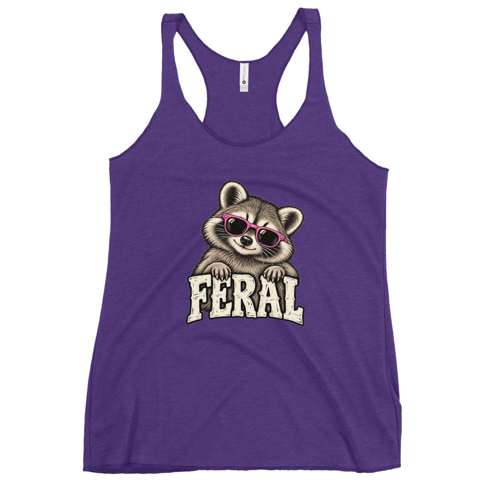 Feral Raccoon Tank Top