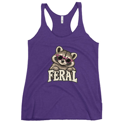 Feral Raccoon Tank Top