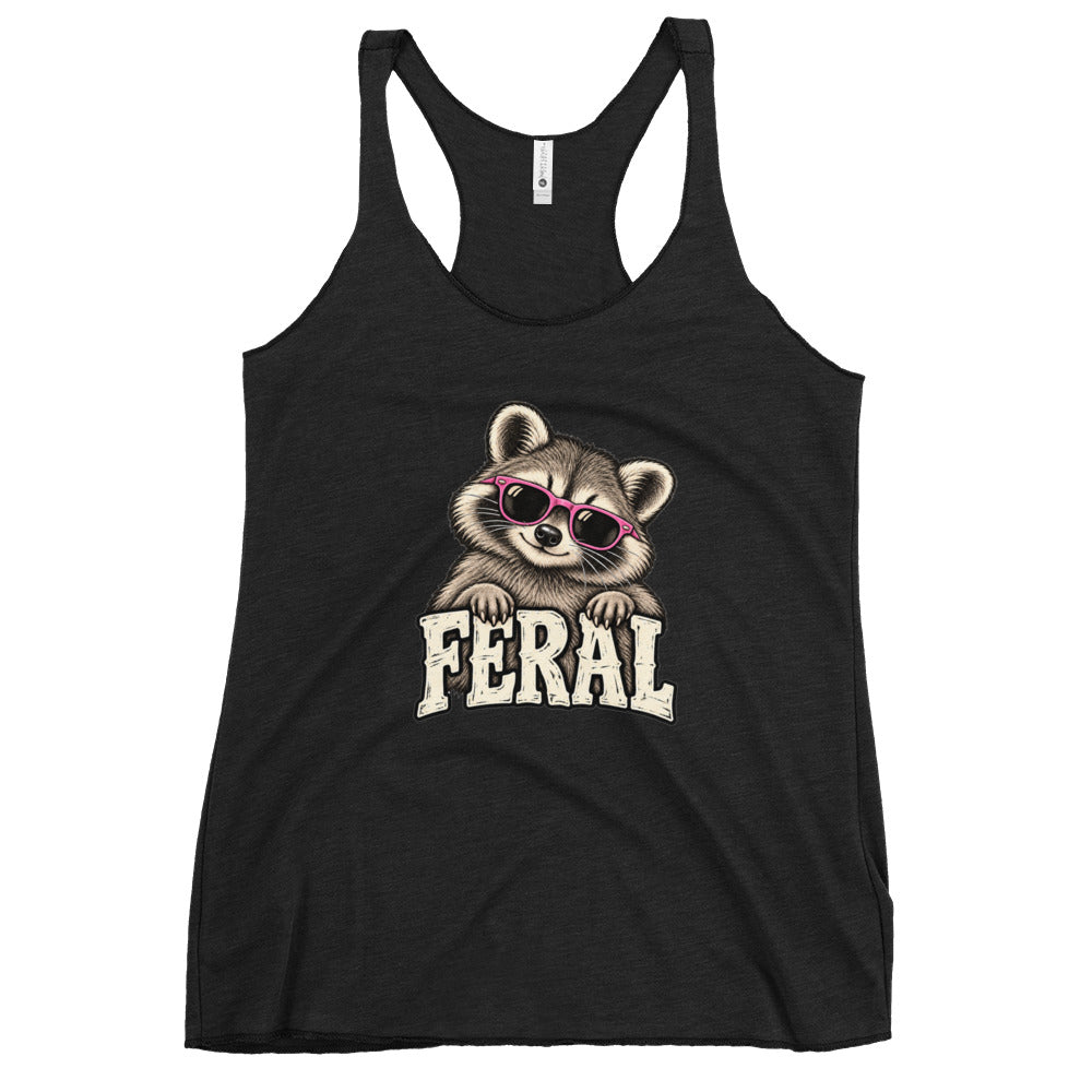 Feral Raccoon Tank Top