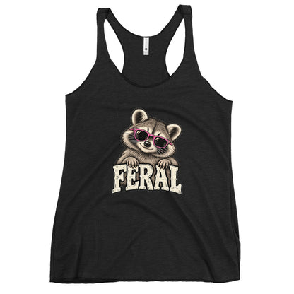 Feral Raccoon Tank Top