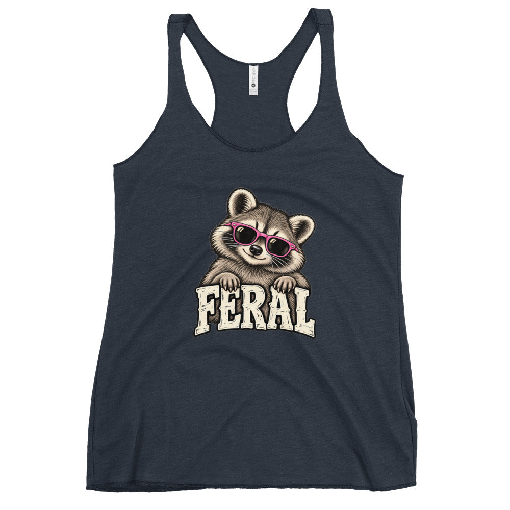 Feral Raccoon Tank Top