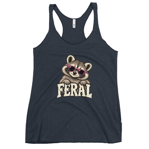 Feral Raccoon Tank Top
