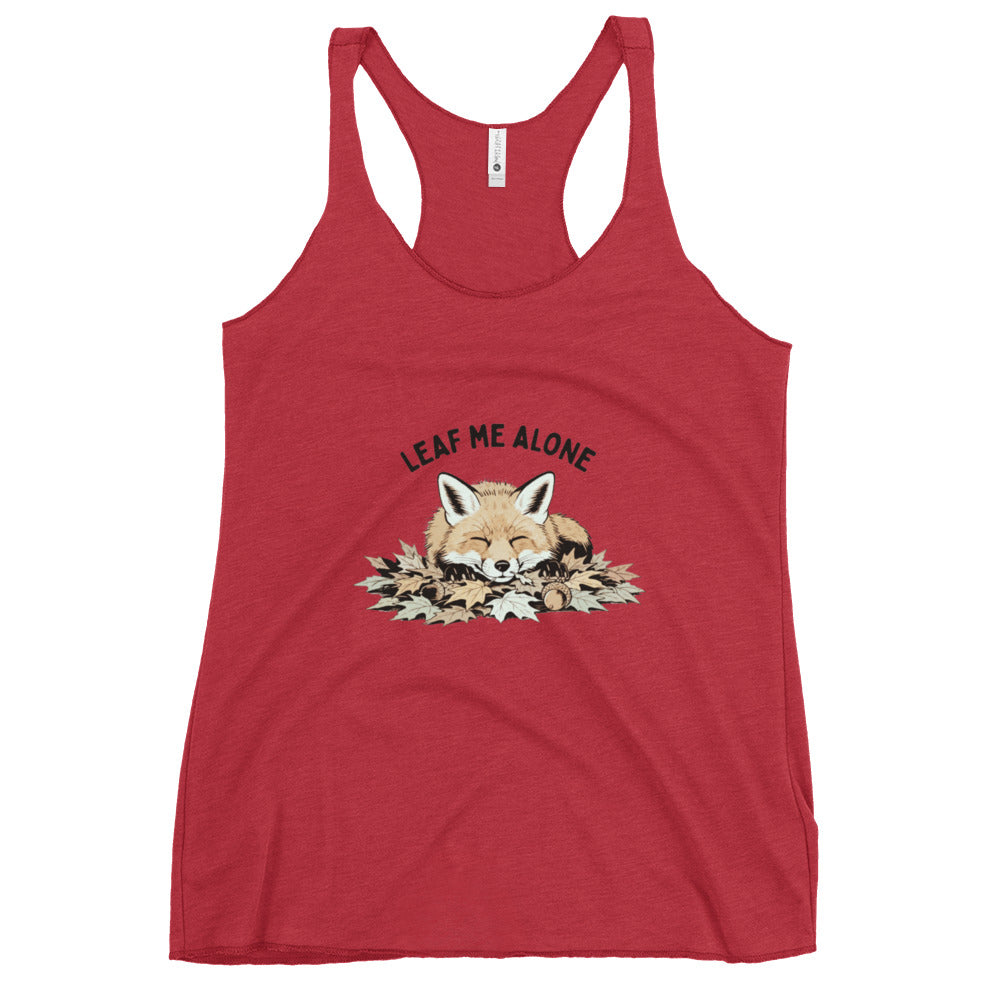 Leaf Me Alone (Fox) Tank Top