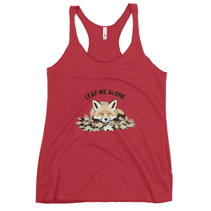Leaf Me Alone (Fox) Tank Top