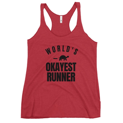 World's Okayest Runner Tank Top