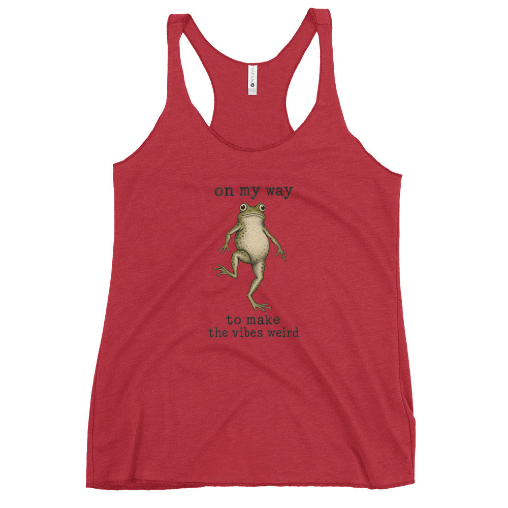 On My Way to Make the Vibes Weird Tank Top