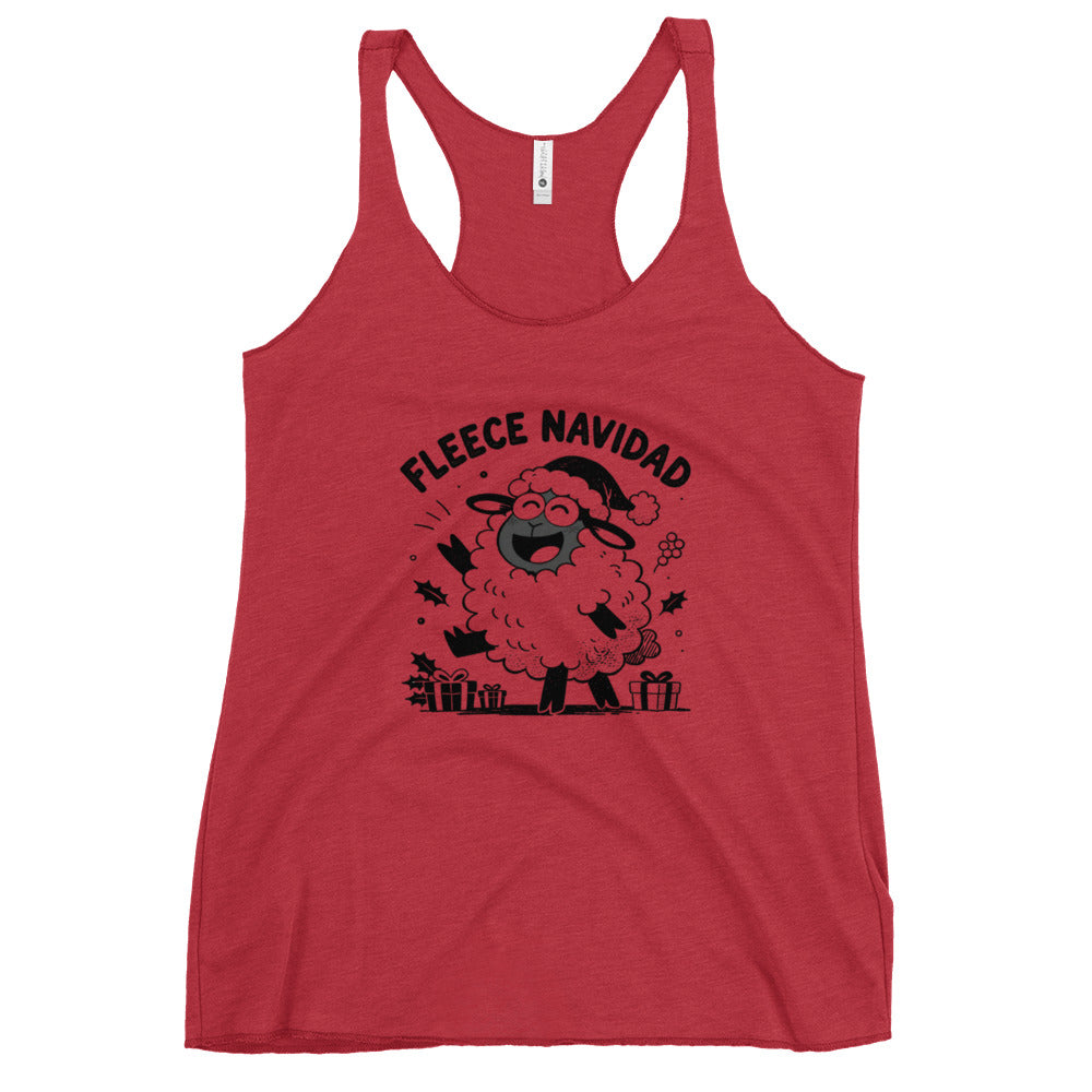 Fleece Navidad Tank Top