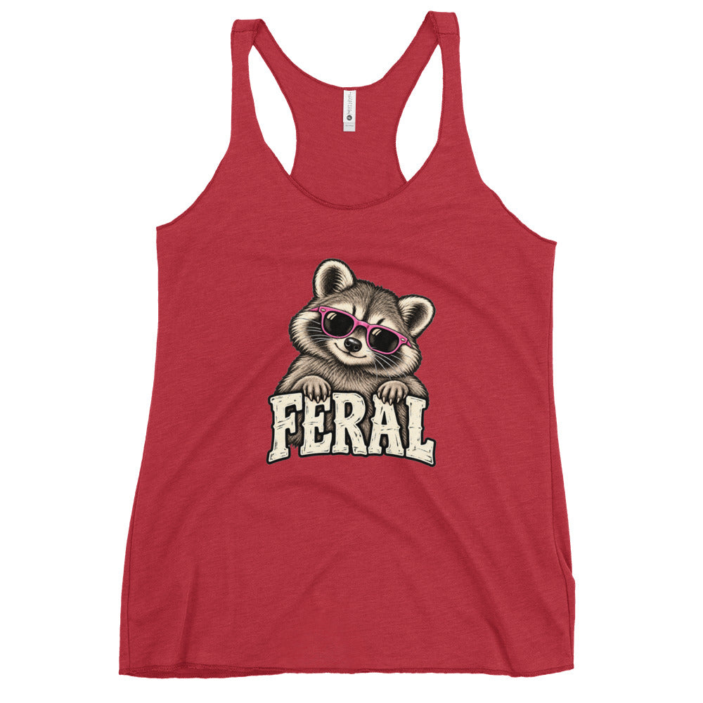 Feral Raccoon Tank Top