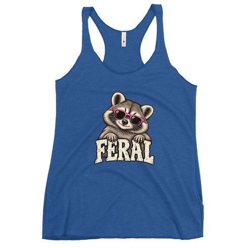 Feral Raccoon Tank Top
