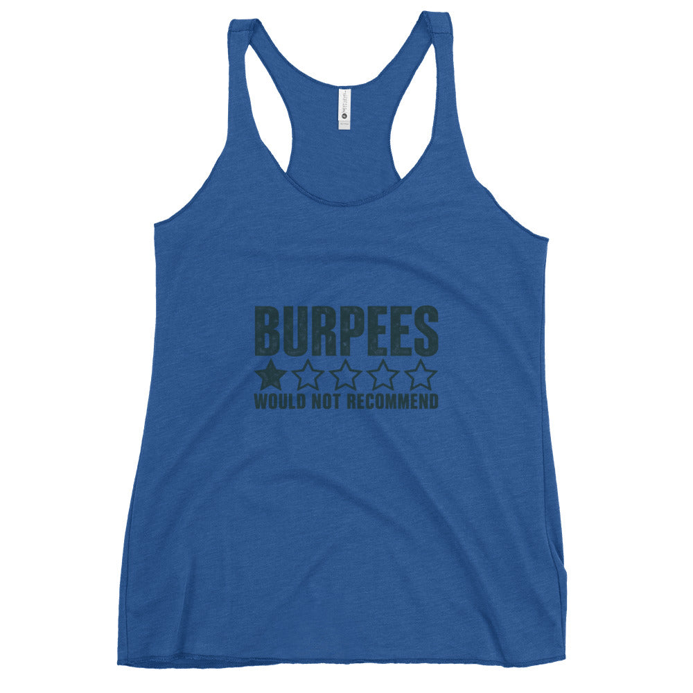 Burpees: Would Not Recommend Tank Top