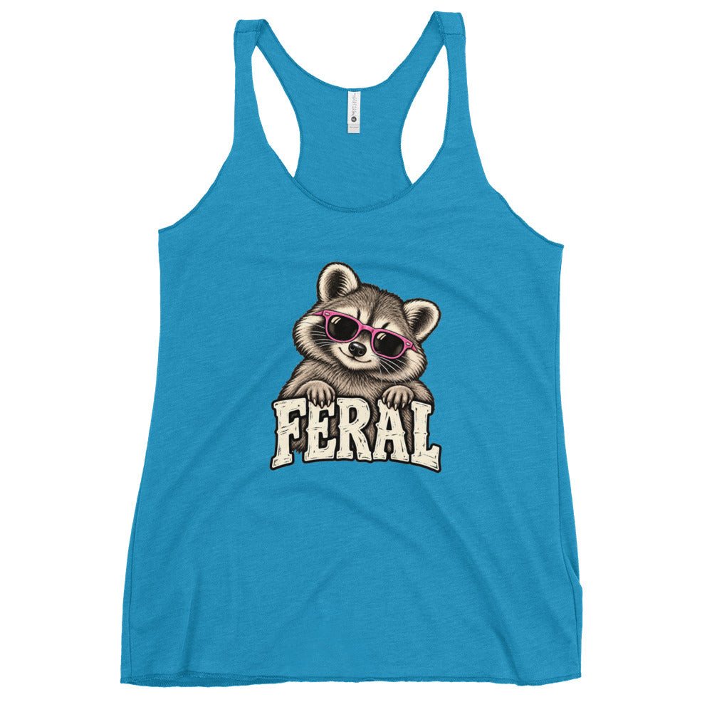Feral Raccoon Tank Top