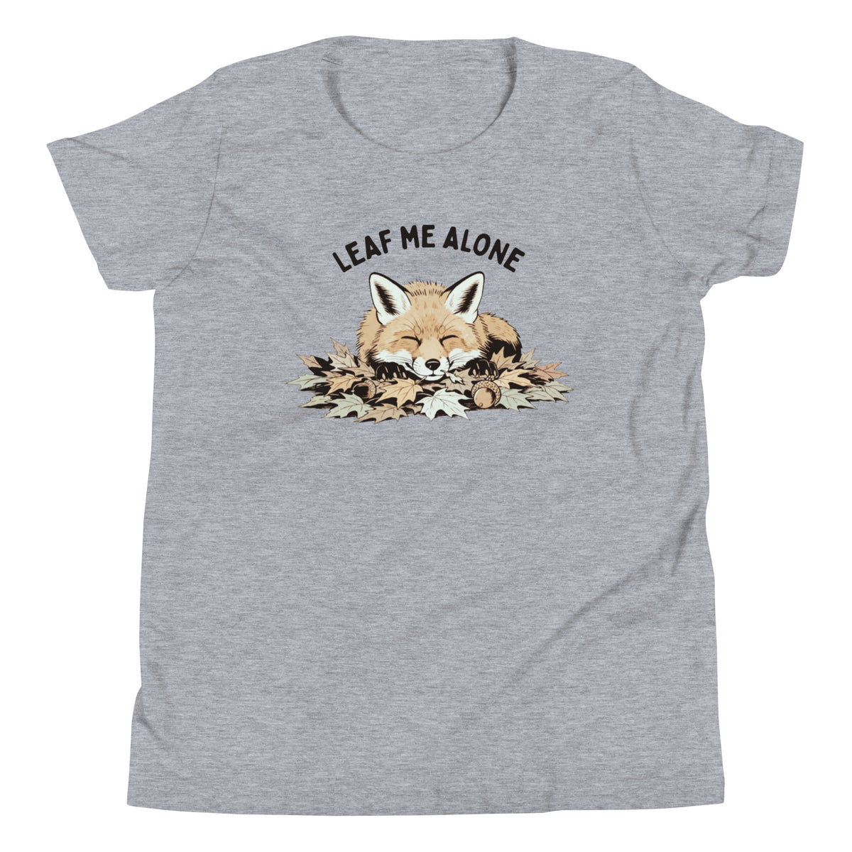 Leaf Me Alone (Fox) Youth T-Shirt